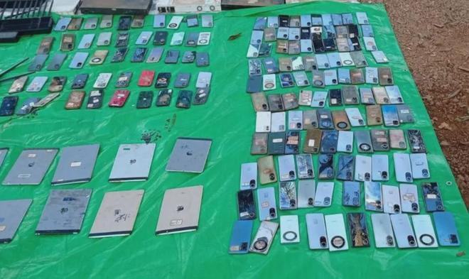 诈窝点被端包括武装组织成员在内多人被抓开元棋牌app激烈交火后缅北昔卜一电(图2)